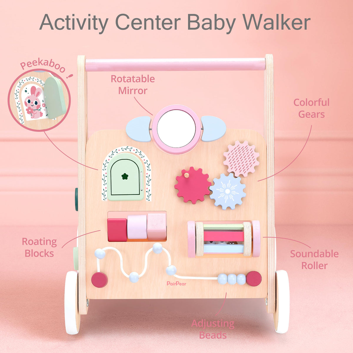 Wooden Baby Walker B302