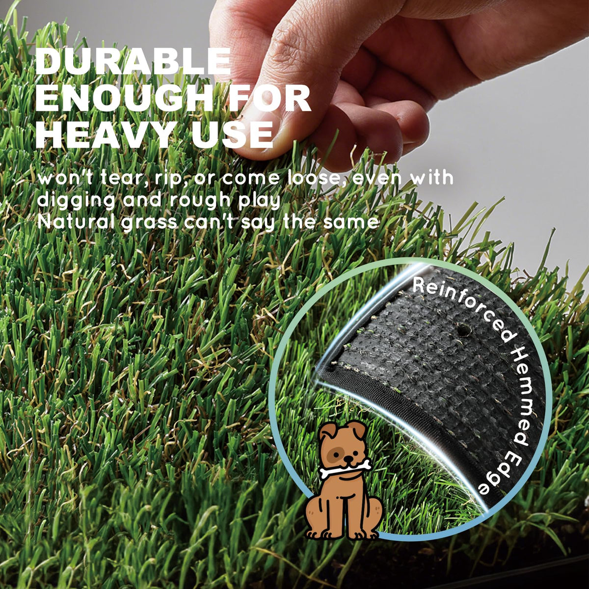 Dog Grass Pad with Tray A905316