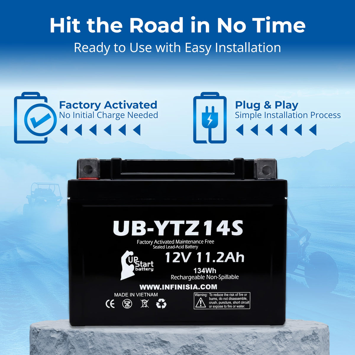 12V 11.2Ah Battery B849068