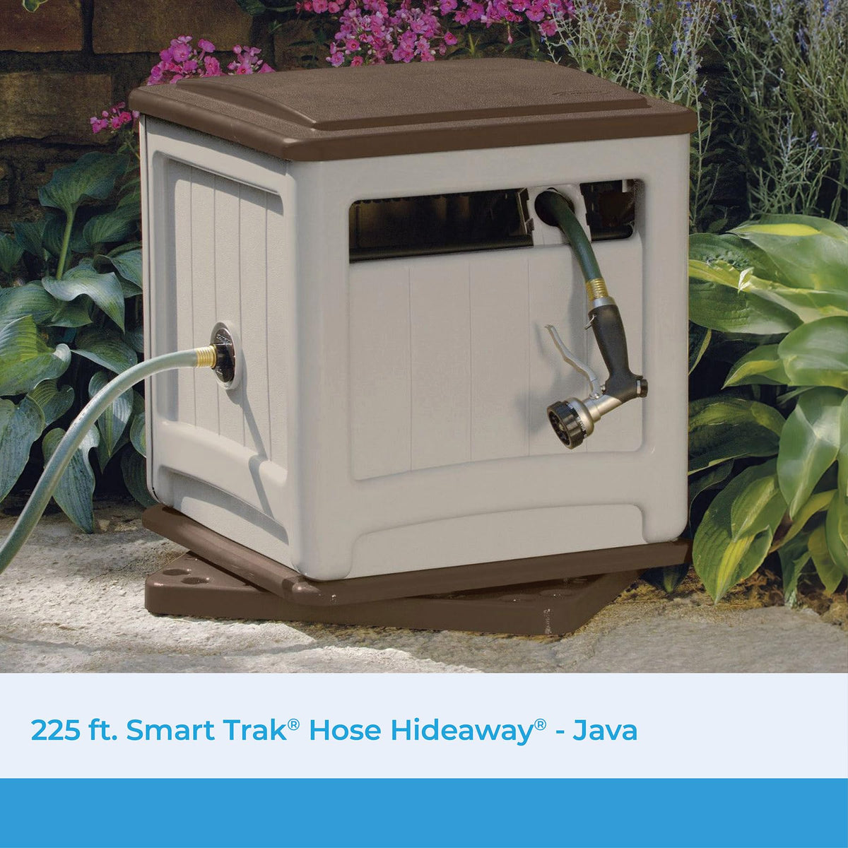 Swivel Hideaway Hose Reel with Crank Handle V90127