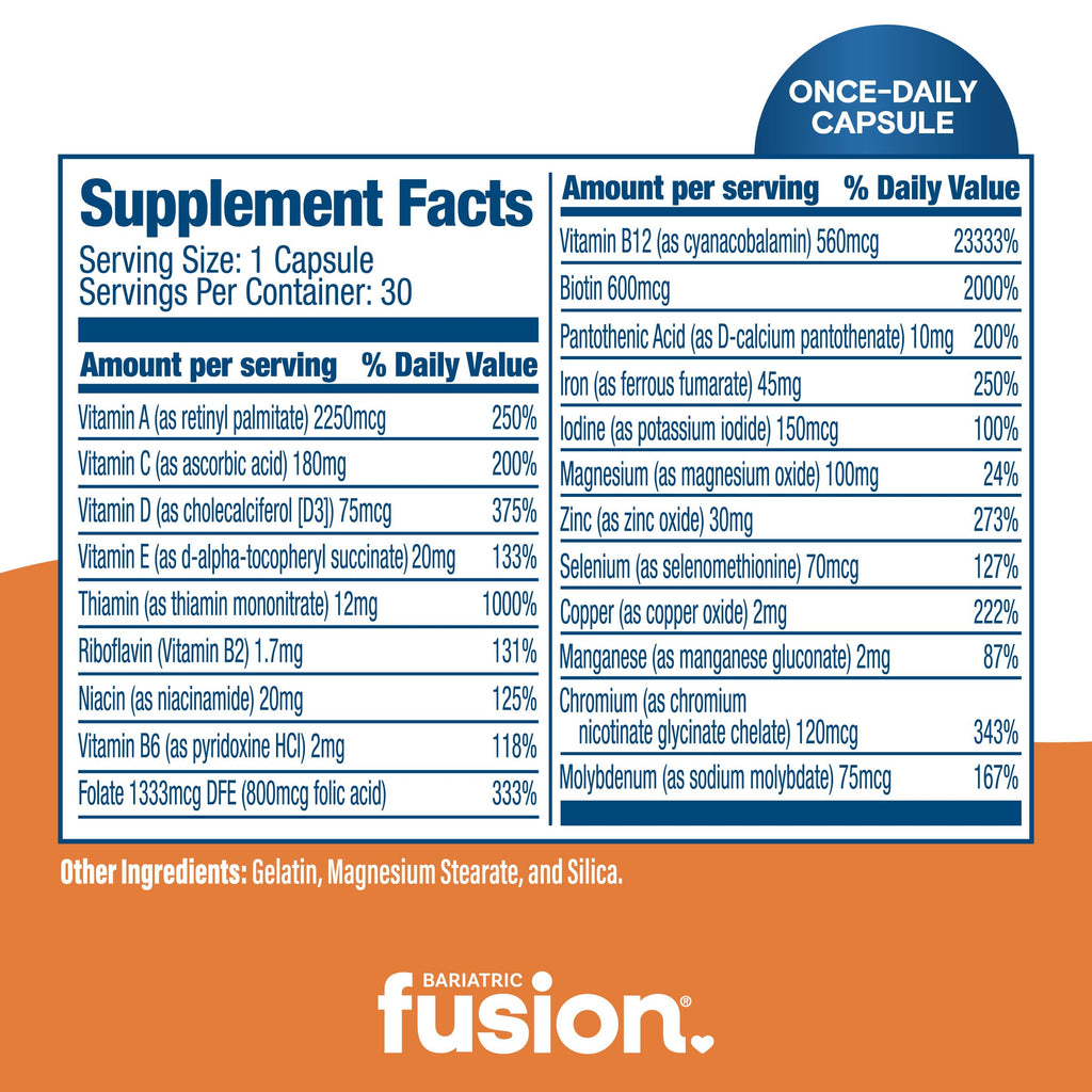 Multivitamin with Iron 30 Count W9746