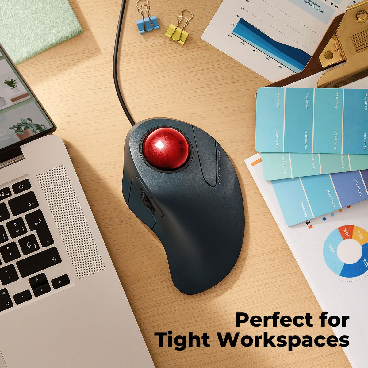 Ergonomic Trackball Mouse D233239