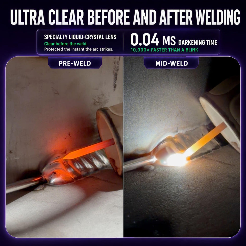 Blue Auto Darkening Welding Lens W96840