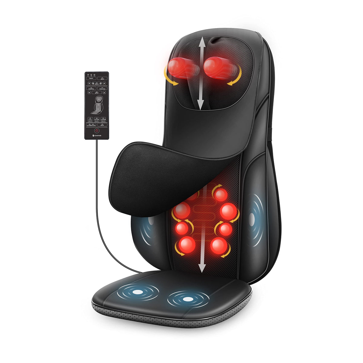 Shiatsu Neck Back Massager with Heat J6483