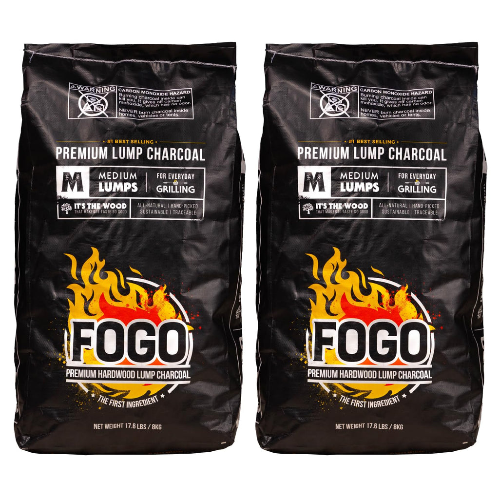 17.6 Pound 2-Pack Hardwood Lump Charcoal S23145