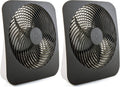 10-Inch Portable Battery Fan with 2 Cooling Speeds E231