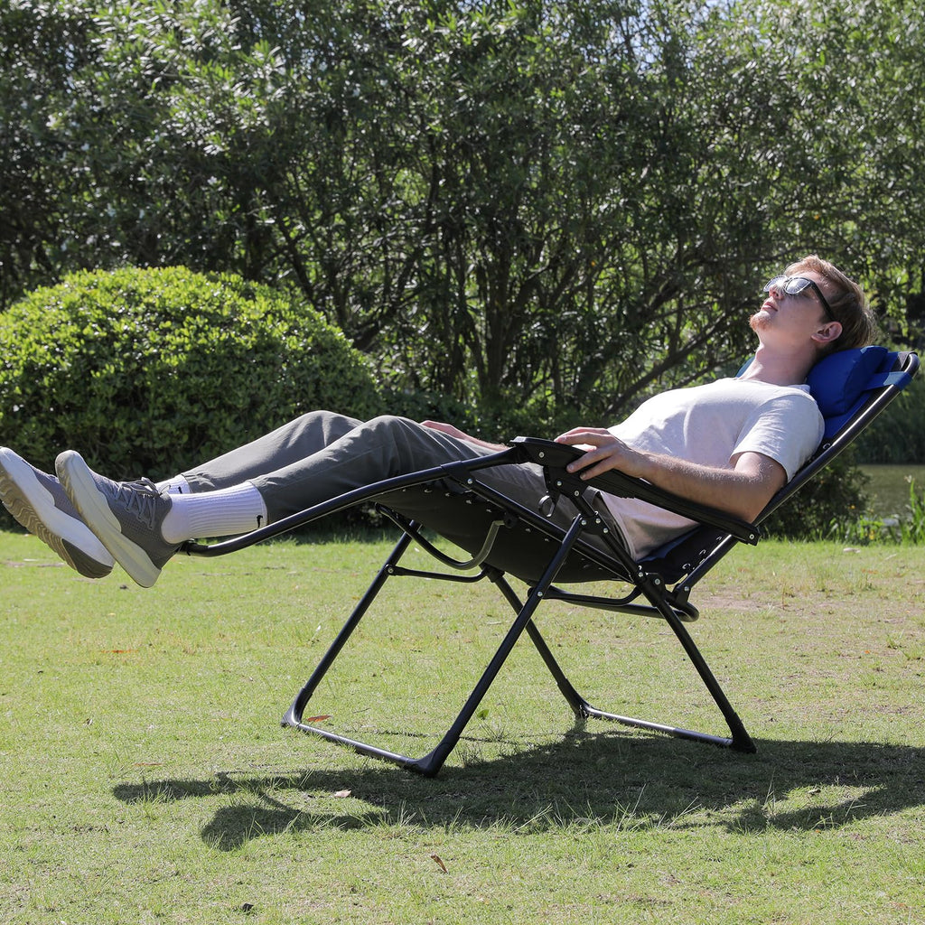 Oversized Zero Gravity Chairs Set of 2 Z4603