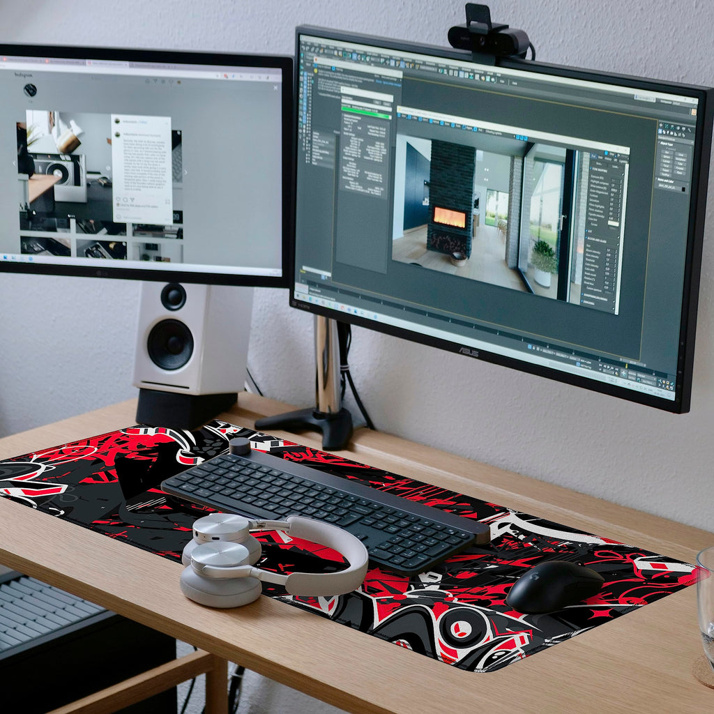 XXL Gaming Mouse Pad Large Desk Mat 31.06" x 11.8" Z779803