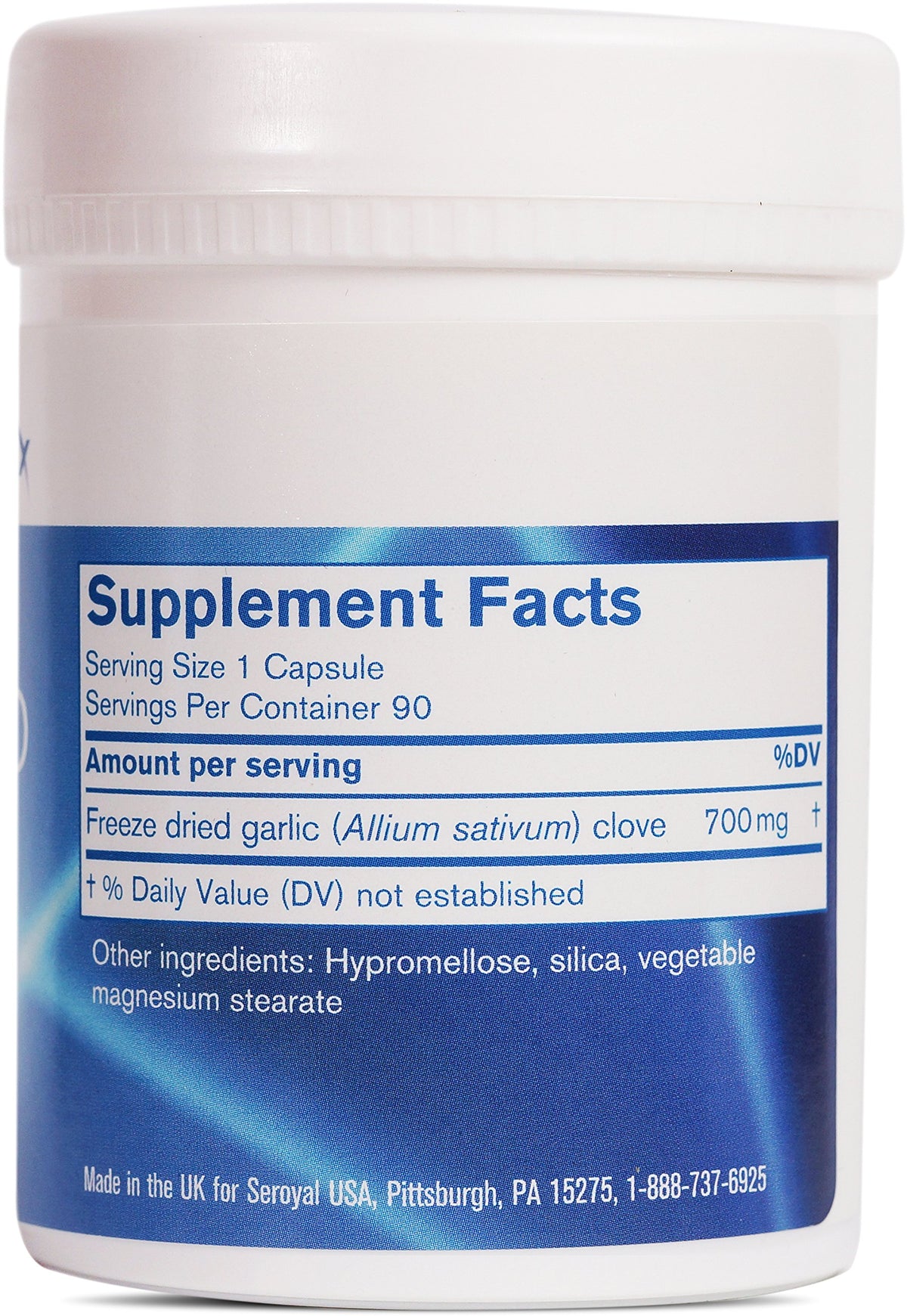 Garlic Freeze Dried 90 Capsules Q6467